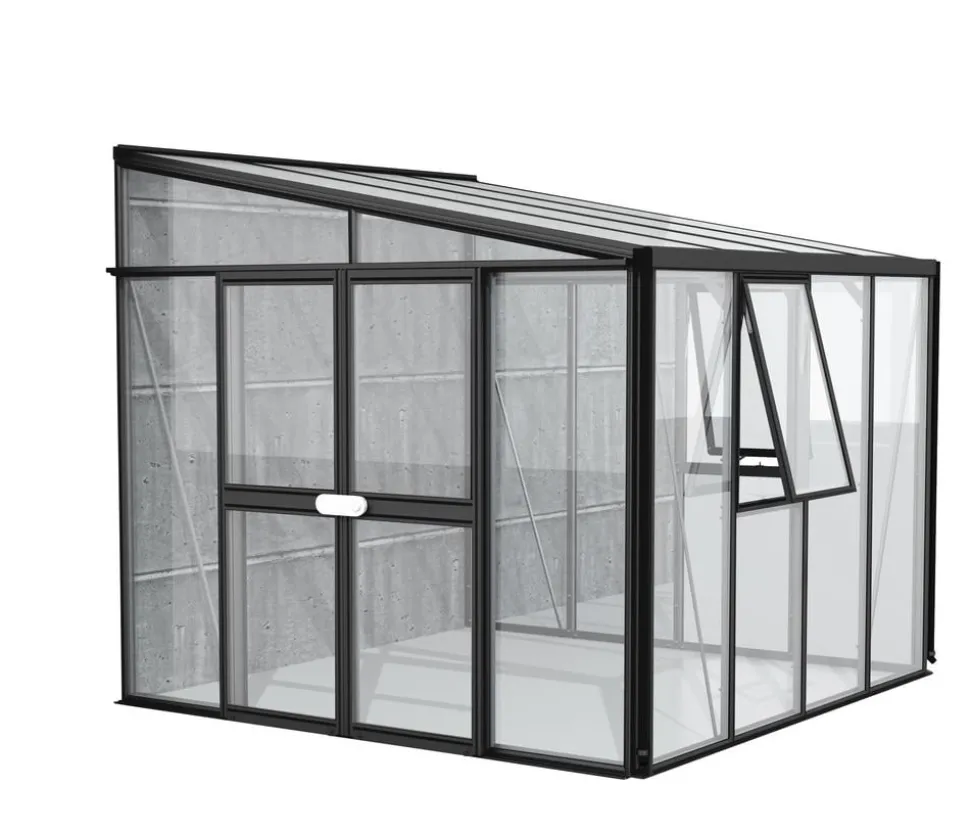 Vitavia Gewächshaus Athene 7000 ESG/HKP, ca. B271/H239/T266 cm