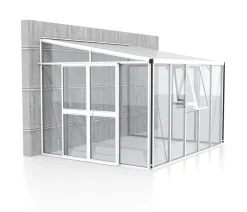 Vitavia Gewächshaus Athene 8600 ESG/HKP, ca. B334/H239/T266 cm