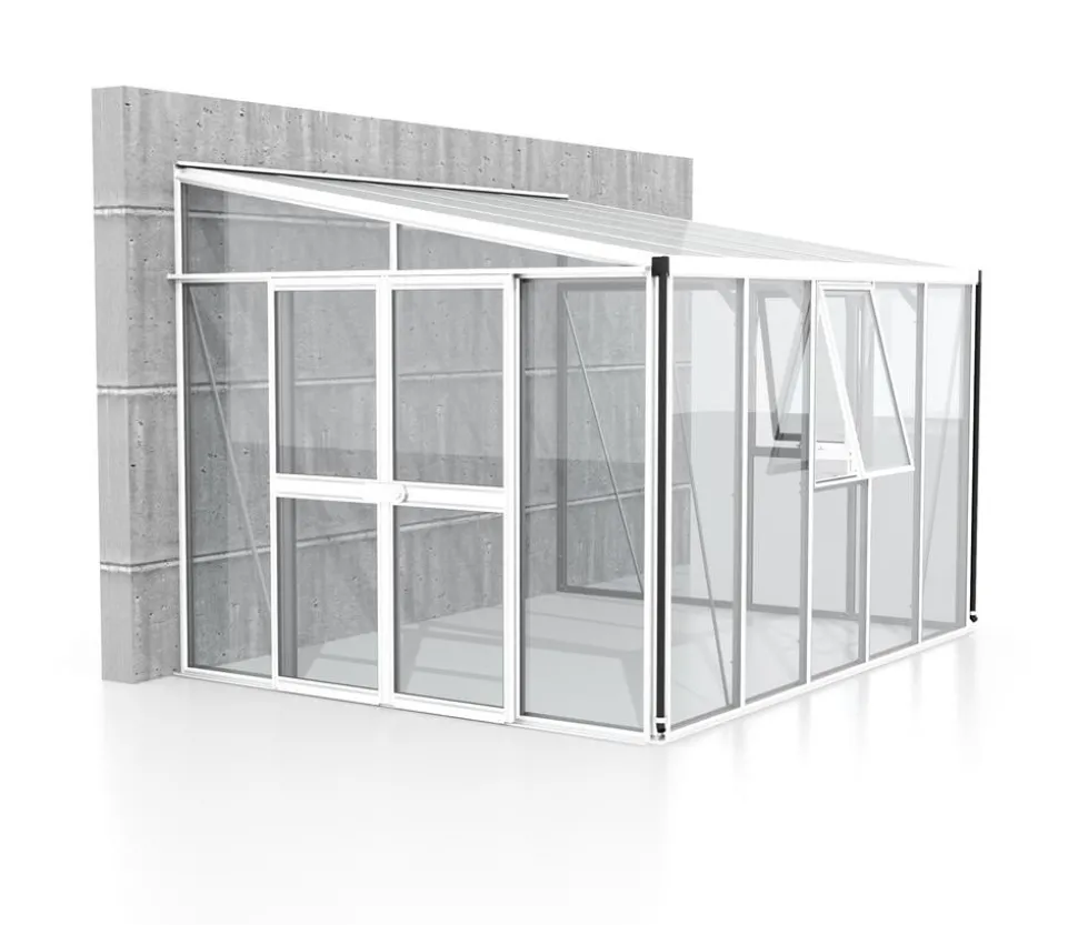 Vitavia Gewächshaus Athene 8600 ESG/HKP, ca. B334/H239/T266 cm