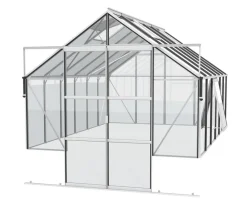 Vitavia Gewächshaus Cassiopeia 9900 ESG, ca. B257/H249/T385 cm