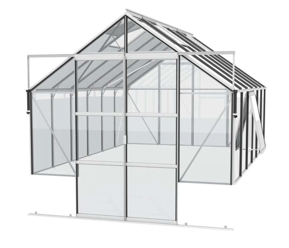 Vitavia Gewächshaus Cassiopeia 9900 ESG, ca. B257/H249/T385 cm