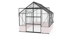 Vitavia Gewächshaus Cassiopeia 8300 ESG, ca. B257/H249/T323 cm
