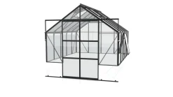 Vitavia Gewächshaus Cassiopeia 8300 ESG, ca. B257/H249/T323 cm