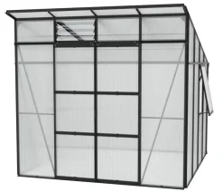 Vitavia Gewächshaus Iduna 7600 HKP, inkl. Stahlfundamentrahmen, ca. B258/H246/T292 cm