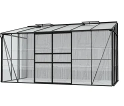 Vitavia Gewächshaus Iris 7800 ESG/HKP, ca. B387/H221/T201 cm