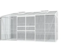 Vitavia Gewächshaus Iris 7800 ESG/HKP, ca. B387/H221/T201 cm