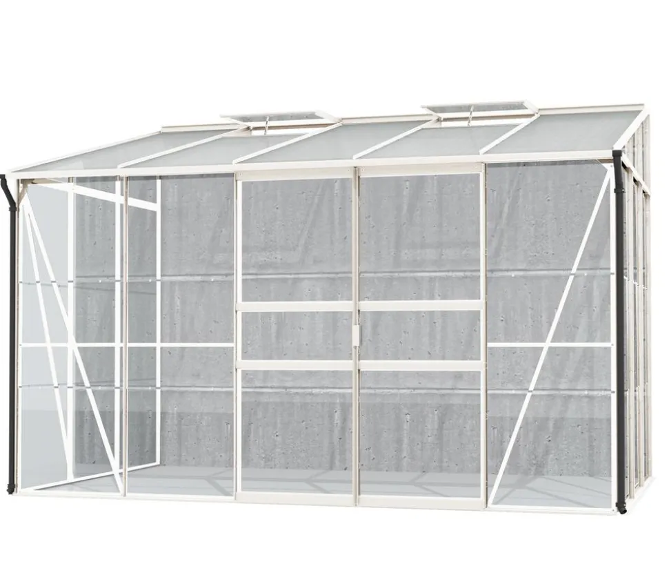 Vitavia Gewächshaus Iris 6500 ESG/HKP, ca. B324/H221/T201 cm
