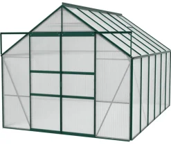 Vitavia Gewächshaus Neptun Plus 9900 HKP, inkl. Stahlfundamentrahmen, ca. B257/H238/T383 cm
