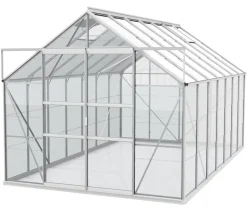 Vitavia Gewächshaus Neptun Plus 11500 ESG, inkl. Stahlfundamentrahmen, ca. B254/H238/T441 cm