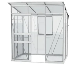 Vitavia Gewächshaus Prisma 3250 ESG/HKP, inkl. Stahlfundamentrahmen