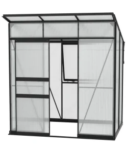 Vitavia Gewächshaus Prisma 3250 HKP, inkl. Stahlfundamentrahmen
