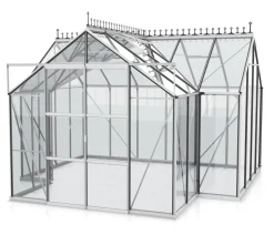 Vitavia Orangerie Minerva ESG, inkl. Stahlfundamentrahmen, ca. B383/H254/T383 cm
