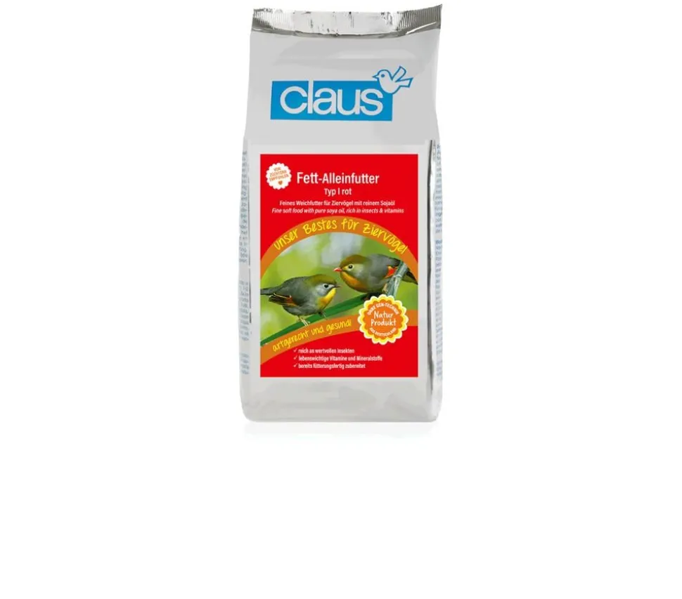Vogelfutter Claus Fett-Alleinfutter Type I, 500 g