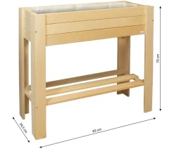 Wagner Holz-Hochbeet GreenBOX light, ca. B83/H70/T34,5 cm