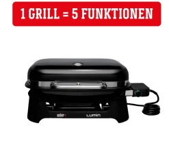 Weber Elektrogrill Lumin, ca. B66/H30,5/T48,5 cm