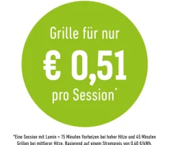 Weber Elektrogrill Lumin, ca. B66/H30,5/T48,5 cm