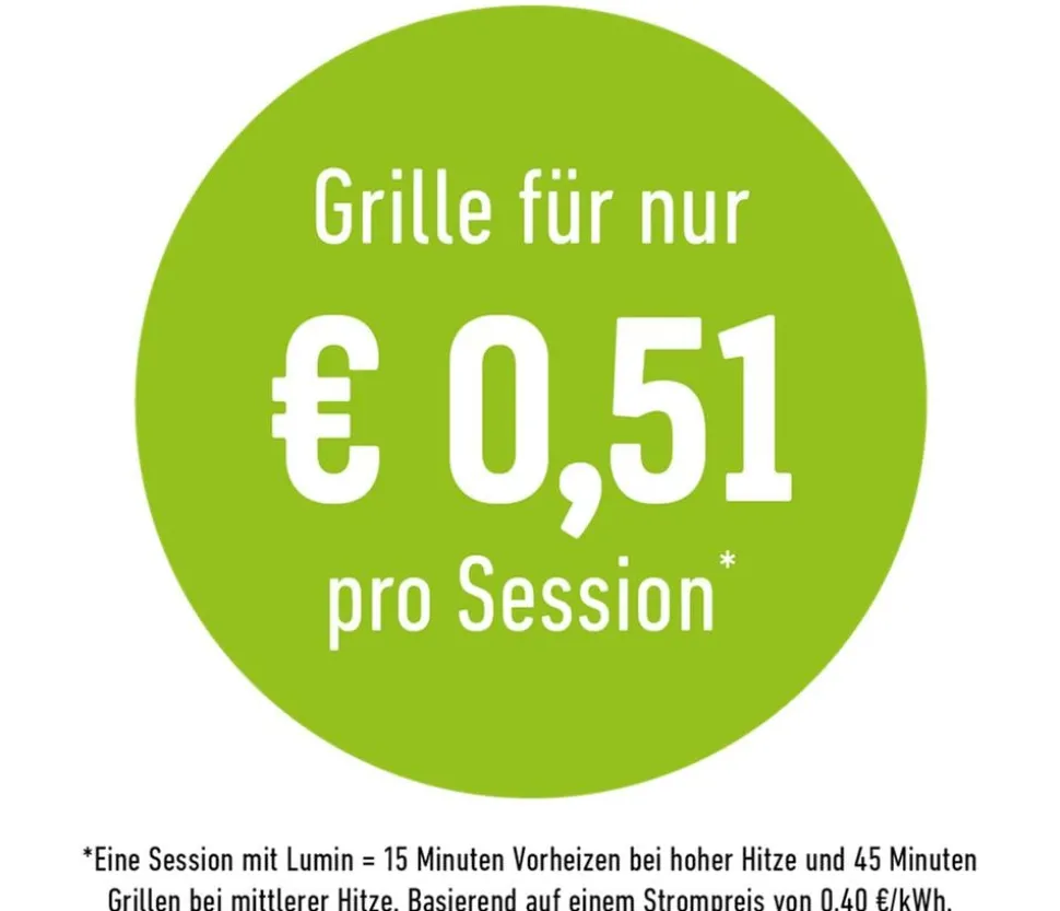 Weber Elektrogrill Lumin, ca. B66/H30,5/T48,5 cm