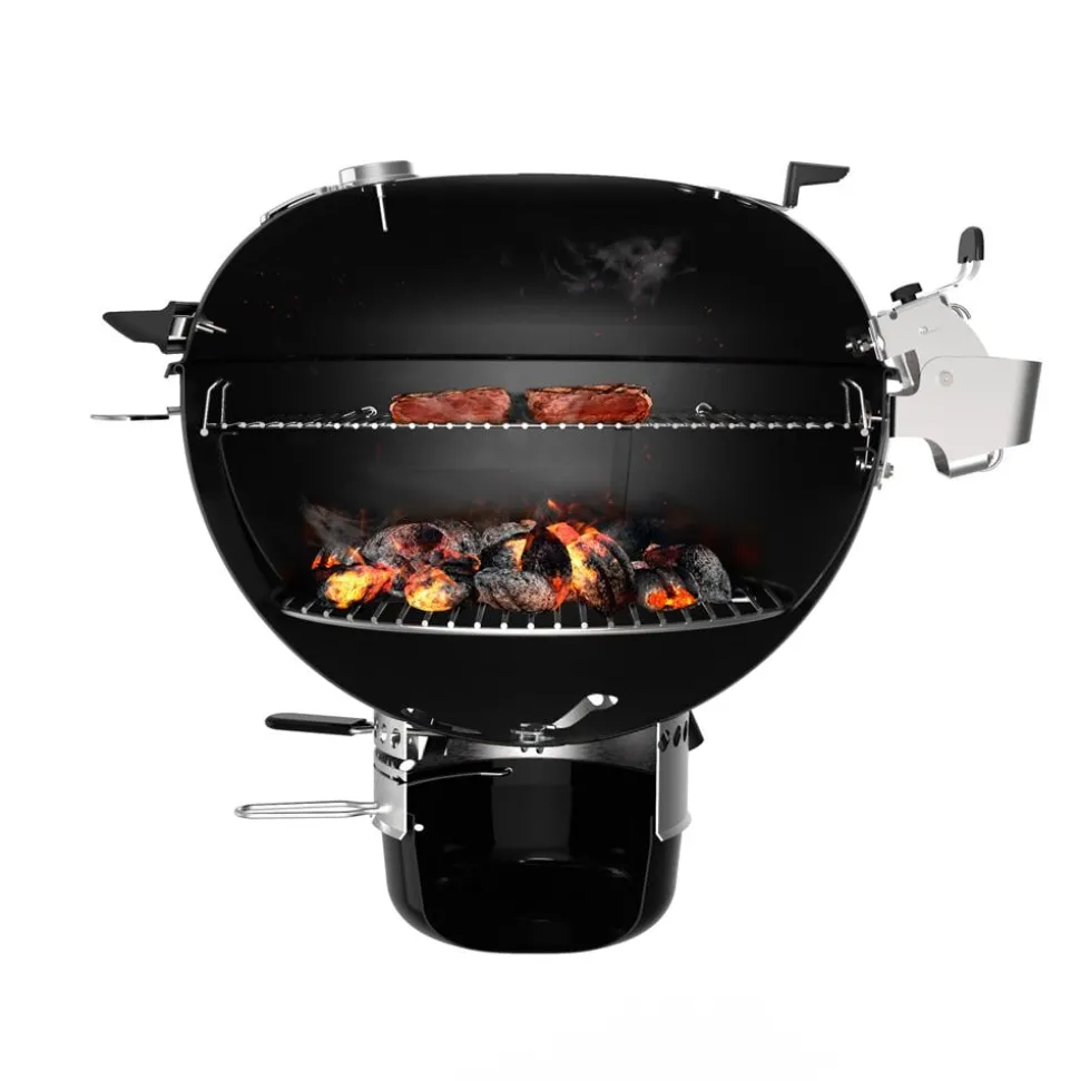 Weber Holzkohle-Kugelgrill Master-Touch GBS E-5770, Ø 57 cm, schwarz