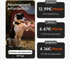 Weenect XT GPS-Tracker für Hunde inkl. JK9 Halsband