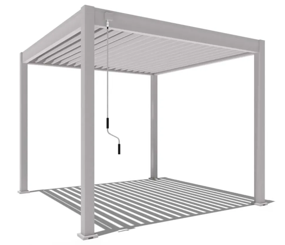 Weide Classic Pergola Alu-Stahl, ca. B300/H255/T300 cm