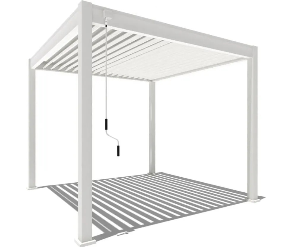 Weide Classic Pergola Alu-Stahl, ca. B300/H255/T300 cm
