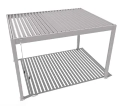 Weide Classic Pergola 3x3,6 Alu-Stahl, ca. B360/H255/T300 cm