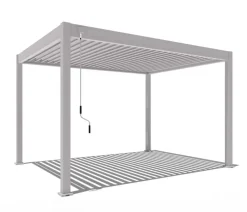 Weide Classic Pergola 3x4 Alu-Stahl, ca. B400/H255/T300 cm