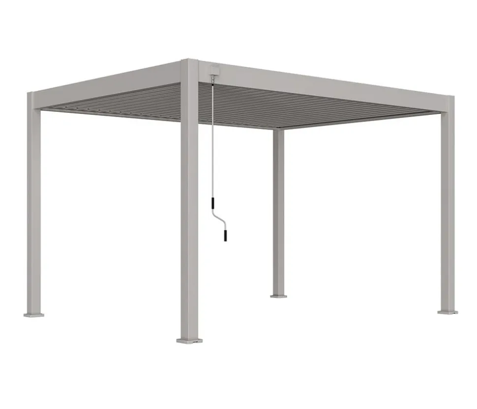 Weide Classic Pergola 3x4 Alu-Stahl, ca. B400/H255/T300 cm
