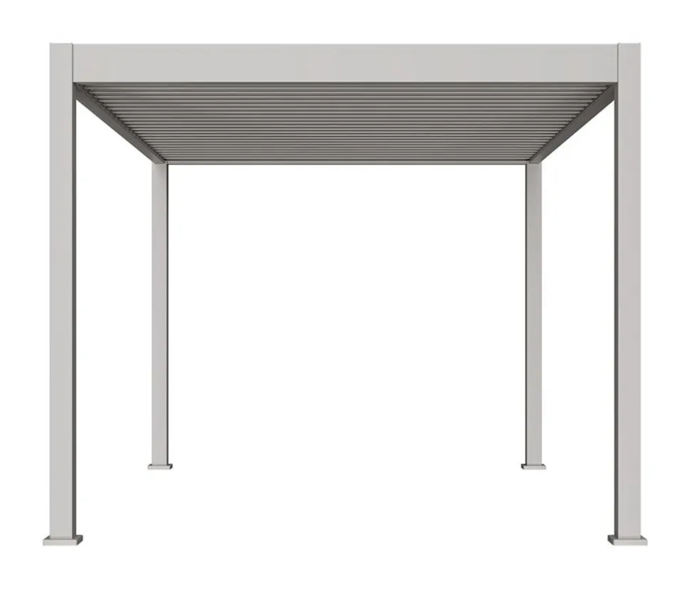 Weide Classic Pergola 3x4 Alu-Stahl, ca. B400/H255/T300 cm