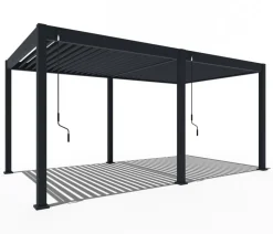 Weide Classic Pergola 3x5,3 Alu-Stahl, ca. B530/H255/T300 cm