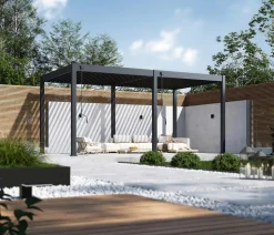 Weide Classic Pergola 3x5,3 Alu-Stahl, ca. B530/H255/T300 cm