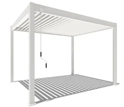 Weide Classic Pergola 3x3,6 Alu-Stahl, ca. B360/H255/T300 cm
