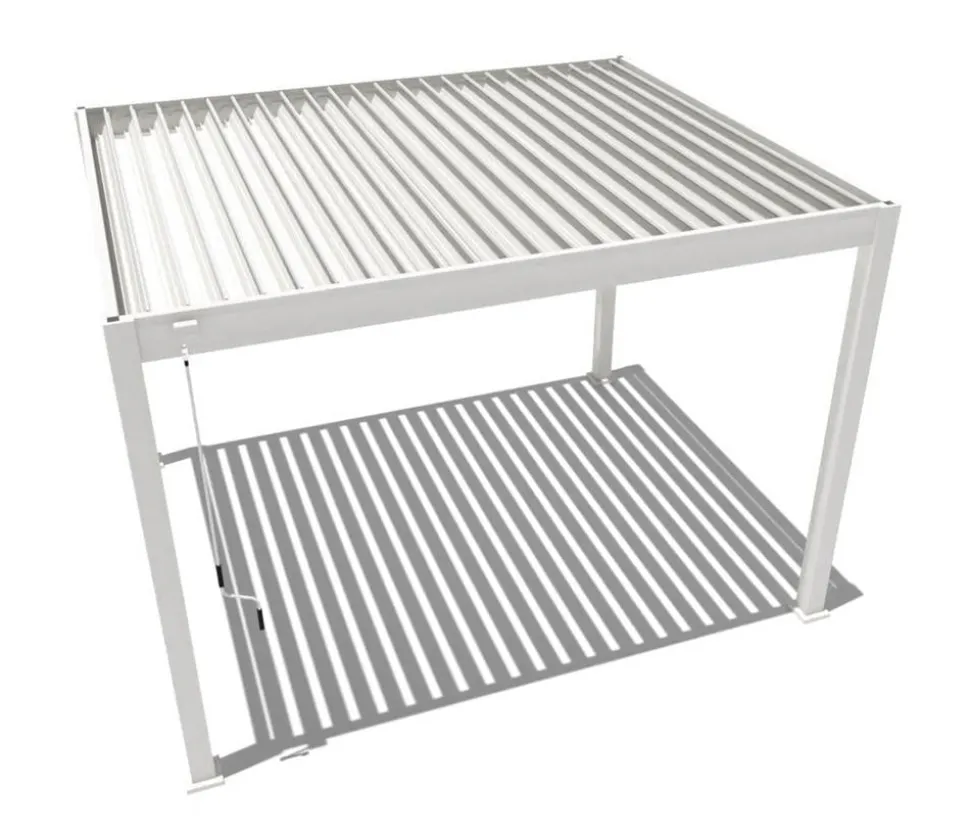 Weide Classic Pergola 3x3,6 Alu-Stahl, ca. B360/H255/T300 cm