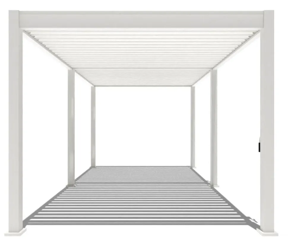 Weide Classic Pergola 3x5,3 Alu-Stahl, ca. B530/H255/T300 cm