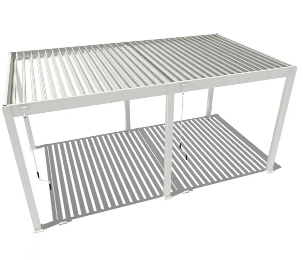 Weide Classic Pergola 3x5,3 Alu-Stahl, ca. B530/H255/T300 cm