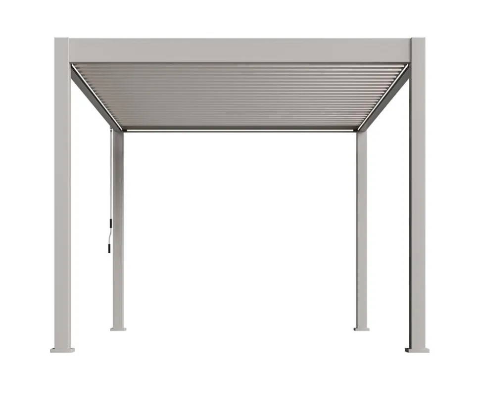 Weide Classic Pergola 3x3,6 inkl. LED, ca. B360/H255/T300 cm