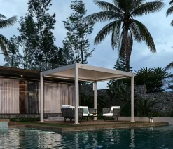 Weide Classic Pergola 3x3,6 inkl. LED, ca. B360/H255/T300 cm