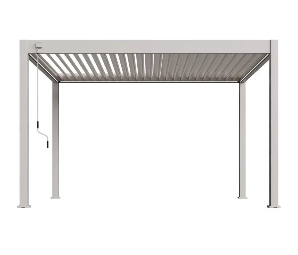 Weide Classic Pergola 3x3,6 inkl. LED, ca. B360/H255/T300 cm