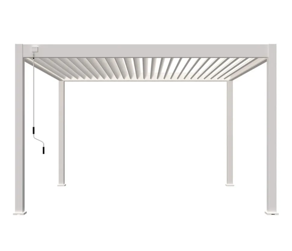 Weide Deluxe Pergola Voll-Alu, ca. B400/H255/T360 cm