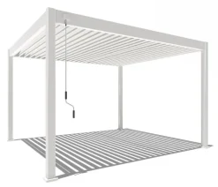 Weide Deluxe Pergola Voll-Alu, ca. B400/H255/T360 cm