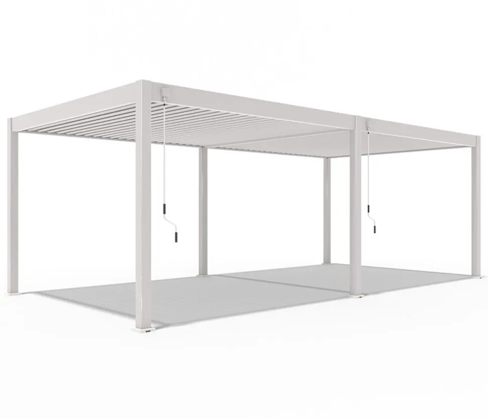 Weide Deluxe Pergola Voll-Alu, ca. B720/H255/T360 cm
