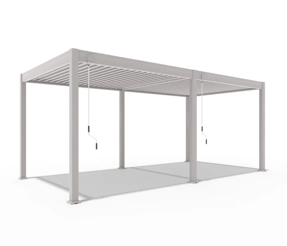 Weide Deluxe Pergola Voll-Alu, ca. B600/H255/T300 cm