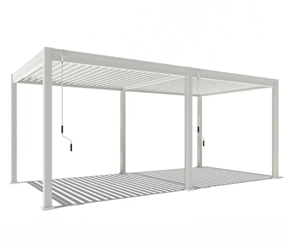 Weide Deluxe Pergola Voll-Alu, ca. B600/H255/T300 cm