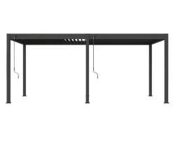 Weide Deluxe Pergola Voll-Alu, ca. B530/H255/T360 cm