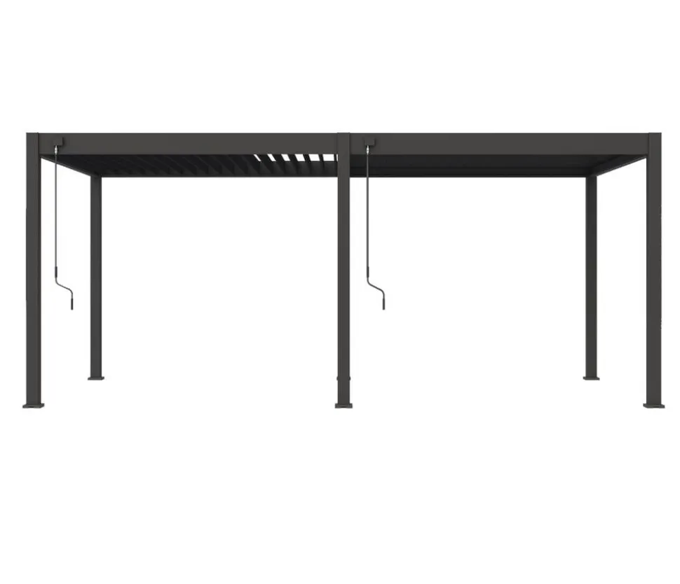 Weide Deluxe Pergola Voll-Alu, ca. B530/H255/T360 cm