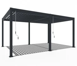 Weide Deluxe Pergola Voll-Alu, ca. B530/H255/T360 cm