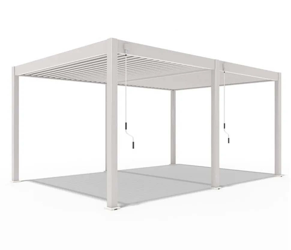 Weide Deluxe Pergola Voll-Alu, ca. B530/H255/T360 cm