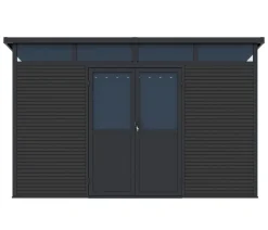 Weide Gartenhaus, ca. B338/H226/T218 cm