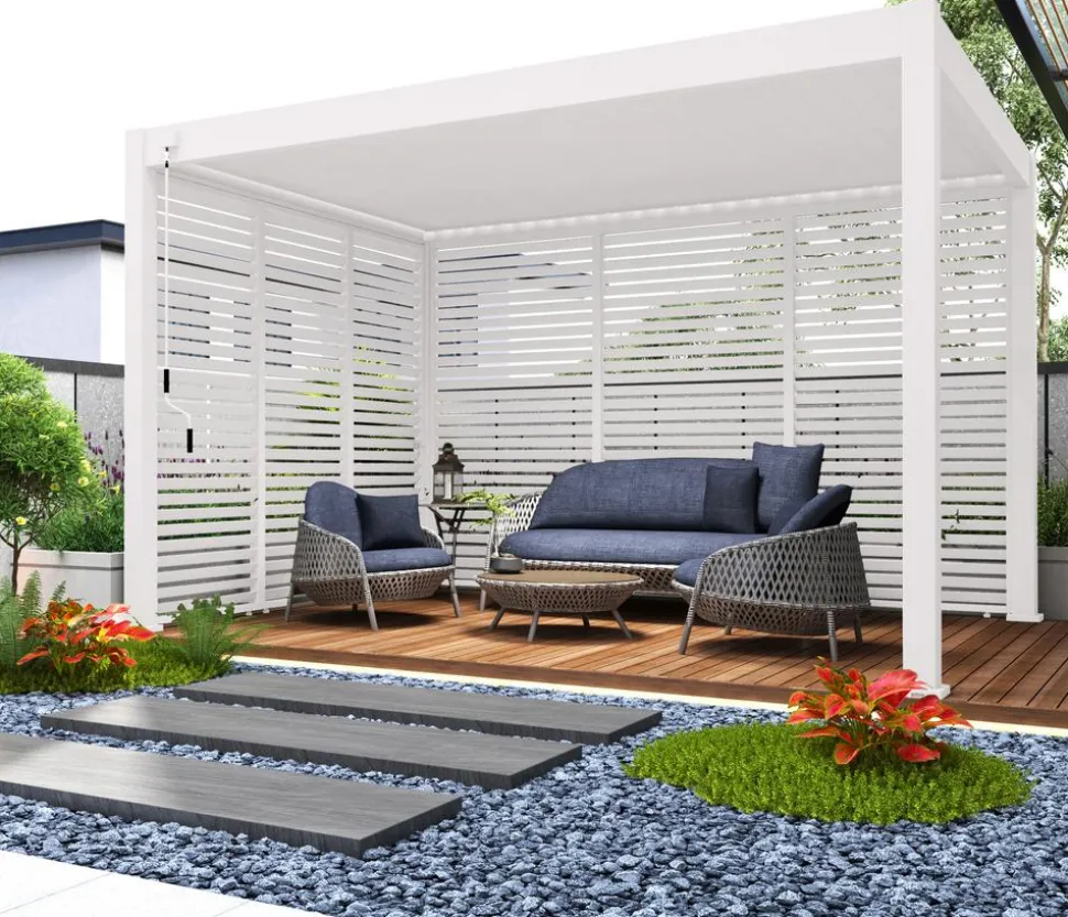 Weide Horizontales Seitenwand-Paneel, ca. B93/H255 cm