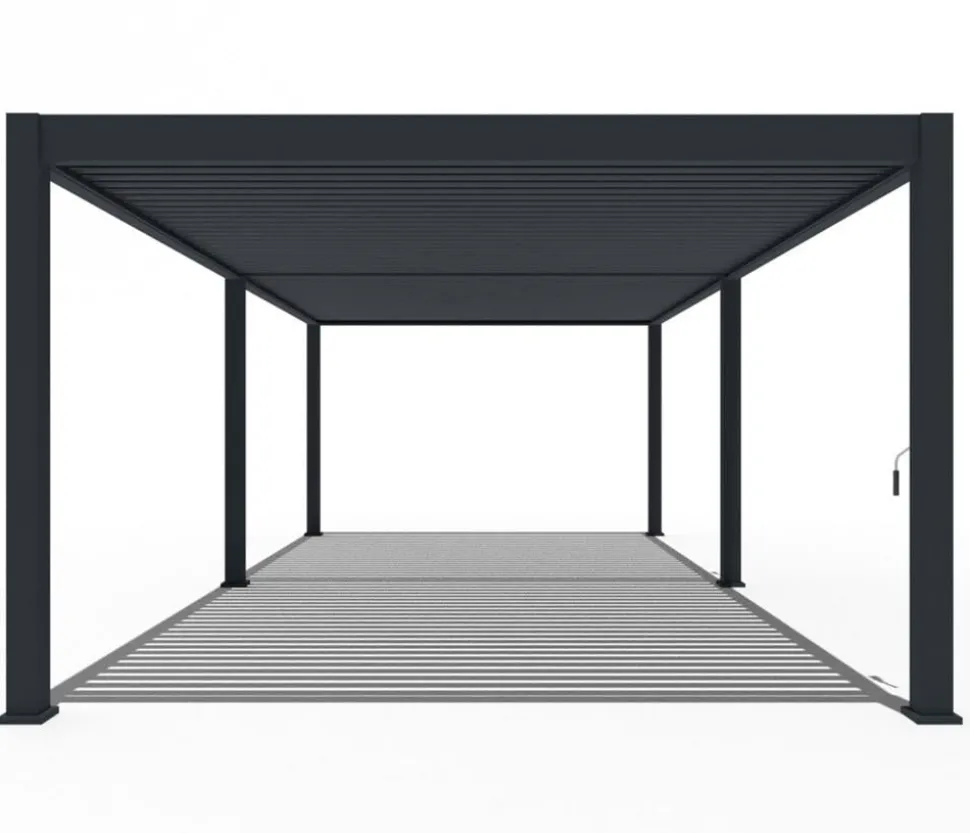 Weide Pergola Deluxe Plus 4x8, ca. B800/H255/T400 cm